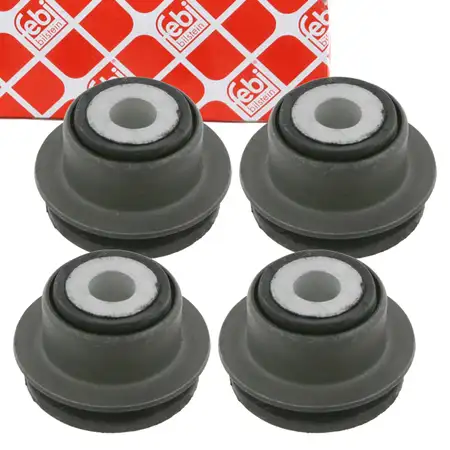 4x FEBI Querlenkerlager VW Passat B5 B5.5 AUDI A6 Allroad / C5 C6 hinten au&szlig;en 8E0505172A