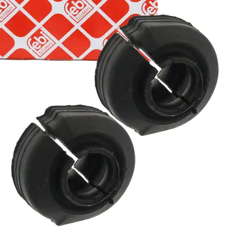 2x FEBI 01523 Stabilisatorlager AUDI 100 A6 (4A C4) vorne 4A0411327A