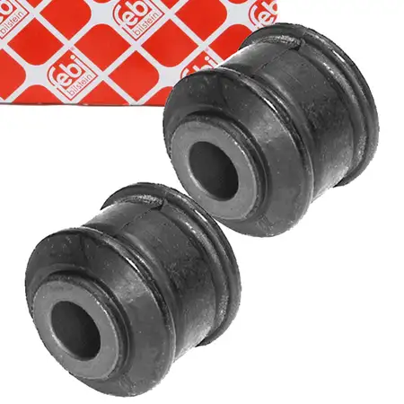 2x FEBI 06844 Stabilisatorlager MERCEDES Sprinter (906) VW Crafter (2E) hinten