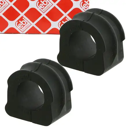 2x FEBI 14718 Stabilisatorlager AUDI TT (8N3 8N9) vorne 8N0411303G / 8N0411303H