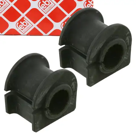 2x FEBI 24220 Stabilisatorlager FORD Mondeo 3 MK3 Stufenheck hinten