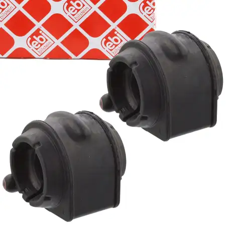 2x FEBI 46539 Stabilisatorlager FORD Focus C-Max / C-Max 2 MK2 Focus 3 MK3 hinten