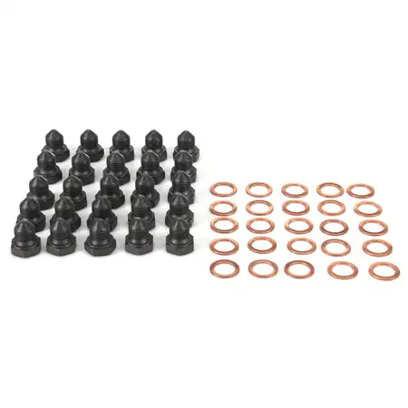 25x FEBI 03272 &Ouml;lablassschraube M14x1,5mm + 1,5mm Dichtring f&uuml;r AUDI SEAT SKODA VW