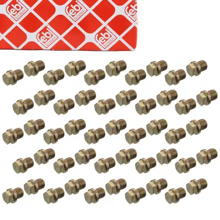 50x FEBI &Ouml;lablassschraube M12x1,5mm f&uuml;r MERCEDES C-/E-/G-/M-/S-KLASSE 0029973430