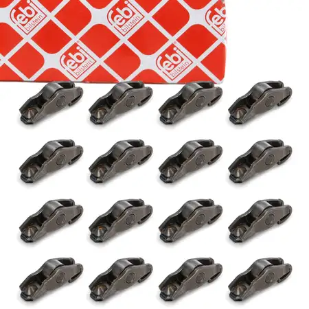 16x FEBI 34602 Kipphebel Schlepphebel VW Beetle Jetta 4 2.0 TSI 210/211 PS 06E109417AA