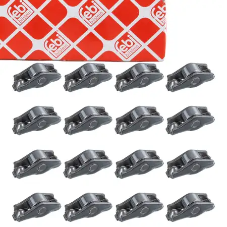 16x FEBI 30136 Kipphebel Schlepphebel OPEL Astra Corsa Insignia Meriva Mokka Zafira 640025