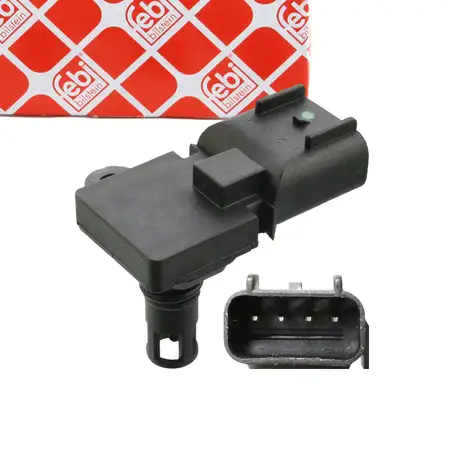 FEBI 106018 Saugrohrdrucksensor FORD Fiesta 5 6 Focus 2 C-Max DM2 KA RB 1141598