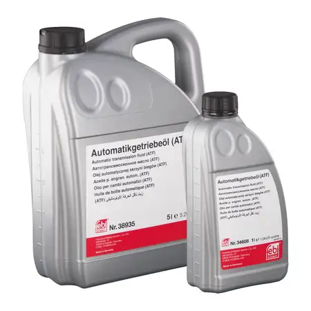 6L 6 Liter FEBI ATF Automatikgetriebe&ouml;l AUDI BMW HYUNDAI JAGUAR PORSCHE VW