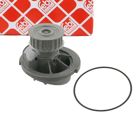 FEBI 24333 Wasserpumpe K&uuml;hlmittelpumpe + Dichtung OPEL Astra G Combo Meriva A 1.6i 1334078