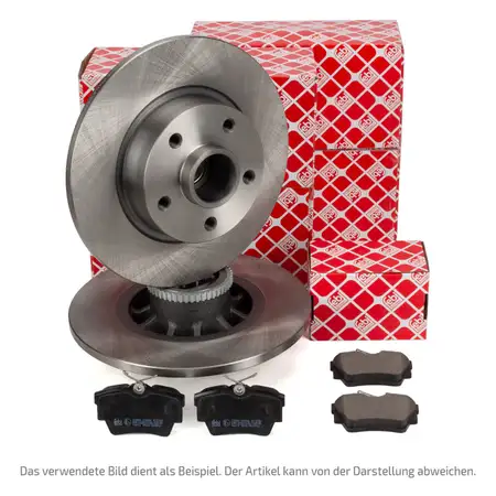 FEBI Bremsscheiben + Radlager + Bremsbel&auml;ge CITROEN C4 II DS4 DS5 PEUGEOT 3008 5008 hinten