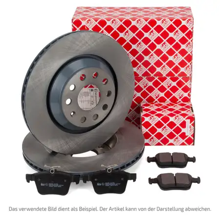 FEBI Bremsscheiben + Bel&auml;ge CITROEN Jumpy 3 OPEL Vivaro C PEUGEOT Expert Traveller hinten