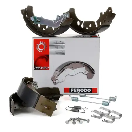 FERODO Bremsbacken + Federn Satz FIAT Grande / Punto Evo 199 OPEL Adam Corsa D E