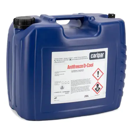 20L 20 Liter CARIPAR ANTIFREEZE D-COOL Frostschutz K&uuml;hlerfrostschutz Konzentrat