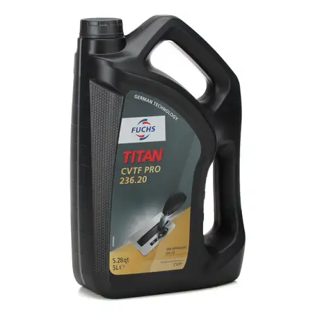 5L 5 Liter FUCHS TITAN CVTF PRO MB 236.20 Automatikgetriebe&ouml;l Ford WSS-M2C928-A