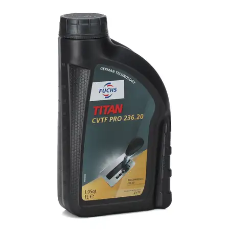 1L 1 Liter FUCHS TITAN CVTF PRO MB 236.20 Automatikgetriebe&ouml;l Ford WSS-M2C928-A