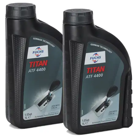 2L 2 Liter FUCHS TITAN ATF 4400 Getriebe&ouml;l Automatik&ouml;l Automatikgetriebe&ouml;l