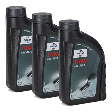 3L 3 Liter FUCHS Getriebe&ouml;l Automatikgetriebe&ouml;l TITAN ATF 4134 MB 236.14