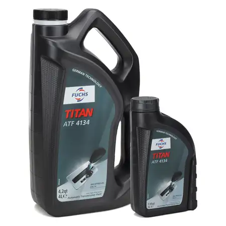 5L 5 Liter FUCHS Getriebe&ouml;l Automatikgetriebe&ouml;l TITAN ATF 4134 MB 236.14