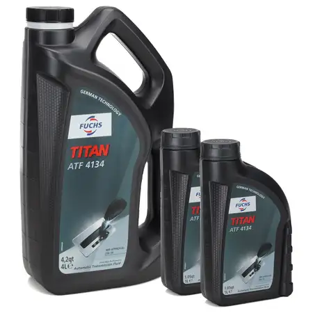 6L 6 Liter FUCHS Getriebe&ouml;l Automatikgetriebe&ouml;l TITAN ATF 4134 MB 236.14