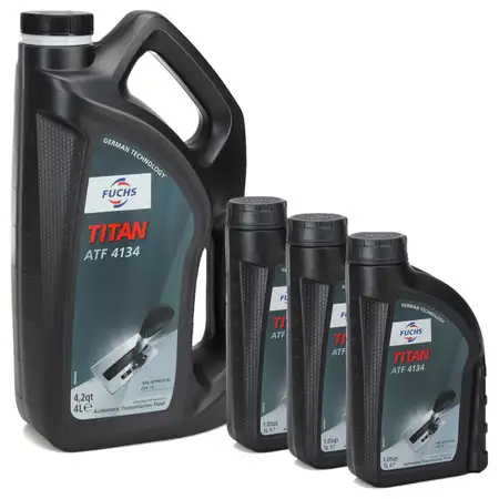 7L 7 Liter FUCHS Getriebe&ouml;l Automatikgetriebe&ouml;l TITAN ATF 4134 MB 236.14