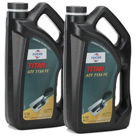 8L 8 Liter FUCHS TITAN ATF 7134 FE Getriebe&ouml;l Automatikgetriebe&ouml;l MB 236.15