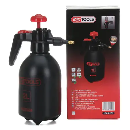 KS TOOLS 150.8252 Druckpump-Zerst&auml;uber Druckspr&uuml;her Druckpumpflasche 2 LITER