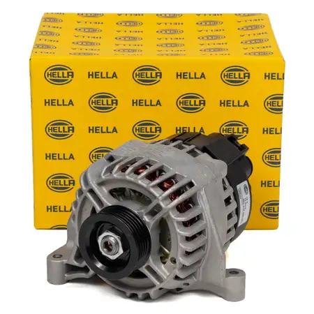 HELLA Lichtmaschine 14V 75A FIAT Panda 1.1-1.4 Punto 1.2 1.4 Nemo 1.4 LANCIA Y 1.2 Ypsilon