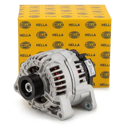 HELLA 8EL012430-411 Lichtmaschine 14V 100A OPEL Astra G H Corsa C Combo Tigra B 1.0-1.4