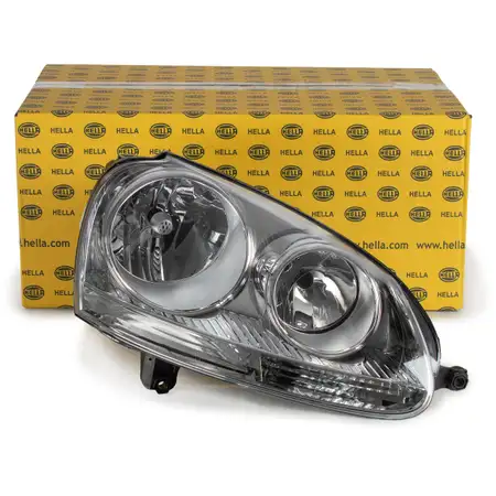 HELLA 1EG247007581 HALOGEN H7 Hauptscheinwerfer VW Golf 5 Jetta 3 rechts 1K6941030P