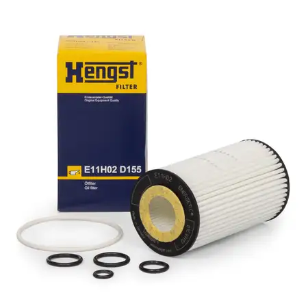 HENGST E11H02D155 &Ouml;lfilter f&uuml;r MERCEDES W202 W203 W204 W210 W211 W212 W220 W221