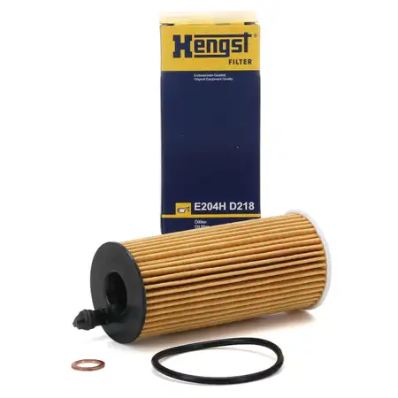 HENGST E204HD218 &Ouml;lfilter f&uuml;r BMW 1er 2er 3er 5er X1 X3 X5 MINI N47 N57 11428507683