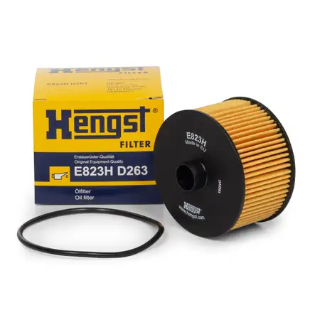 HENGST E823HD263 &Ouml;lfilter f&uuml;r DACIA MERCEDES-BENZ NISSAN RENAULT SMART