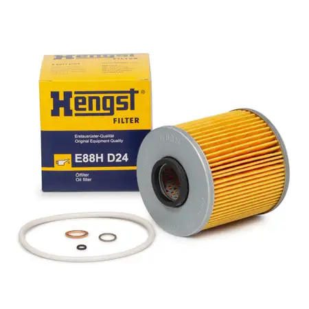 HENGST E88HD24 &Ouml;lfilter BMW 3er E30 E36 316i 318i 318is 5er E34 518i bis 08.1995