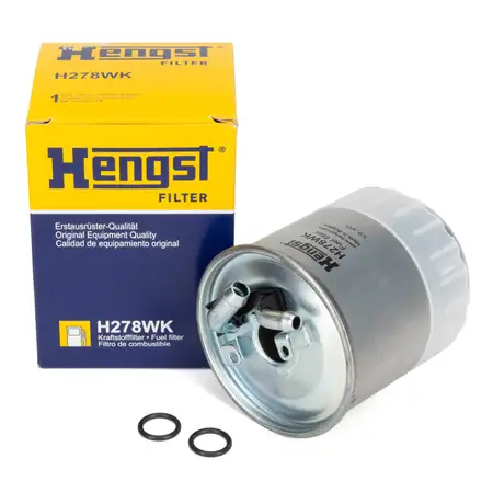 HENGST H278WK Kraftstofffilter Dieselfilter f&uuml;r MERCEDES OM642 OM646 OM647 OM648