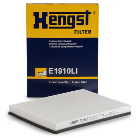 HENGST E1910LI Innenraumfilter Pollenfilter f&uuml;r AUDI Q7 VW AMAROK TOUAREG T5 T6