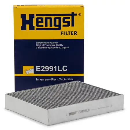 HENGST E2991LC Innenraumfilter Aktivkohle f&uuml;r BMW F20/21 F22/23 F30-34 F32-36