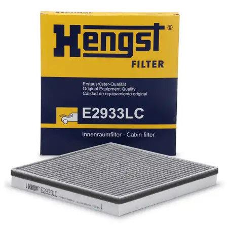 HENGST E2933LC Innenraumfilter Aktivkohlefilter f&uuml;r BMW Z4 E85 + Z4 E86 + Z4 E89