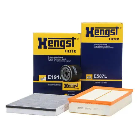 HENGST Filter-Set VW Multivan Transporter T5 + T6 2.0 BiTDI 180 PS