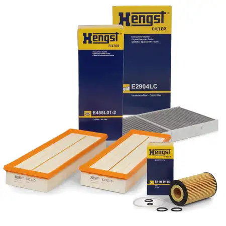 HENGST Filter-Set f&uuml;r MERCEDES-BENZ SLK R171 280 300 350 231 / 272 / 350 PS M272