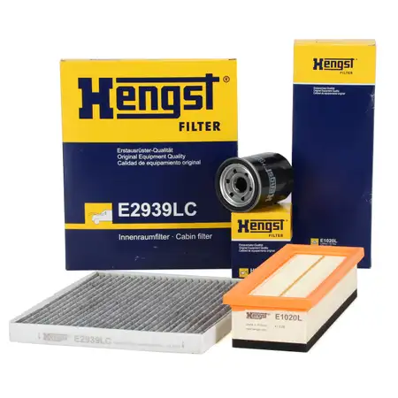 HENGST Filter-Set f&uuml;r ALFA ROMEO Mito 955 FIAT Grande / Punto / Evo 199 1.2 1.4