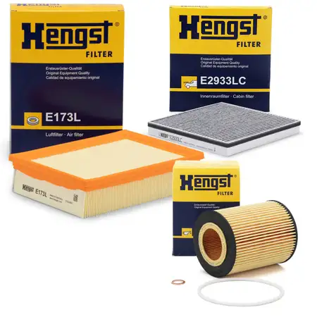 HENGST Filter-Set f&uuml;r BMW Z4 Roadster E85 2.2i 170 PS + 2.5i 192 PS + 3.0i 231 PS