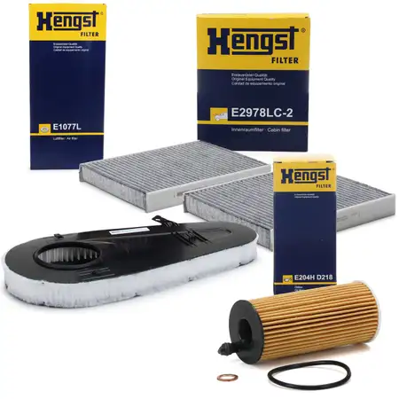 HENGST Filter-Set f&uuml;r BMW 5er F10 F11 F07 518d 320d 525d 530d 136-258 PS N47 N57