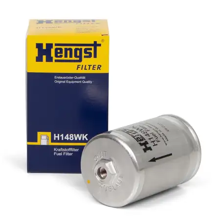 HENGST H148WK Kraftstofffilter Benzin AUDI 80 B4 A4 B5 A6 C5 A8 4D VW PASSAT 3B