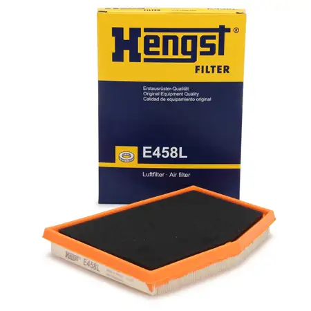 HENGST E458L Luftfilter f&uuml;r PORSCHE BOXSTER (986) 2.5 + 2.7 + S 3.2 204-266 PS