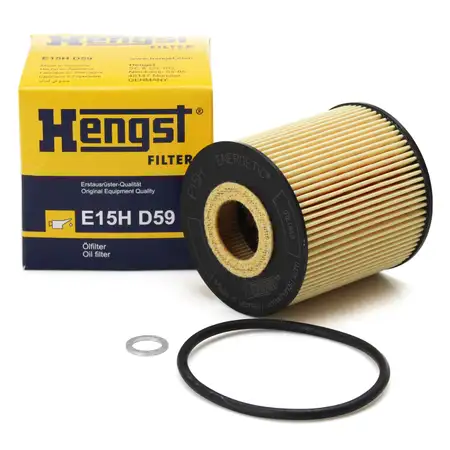 HENGST E15HD59 &Ouml;lfilter f&uuml;r BMW E46 330d E39 525d 530d E38 730d X5 E53 3.0d M57