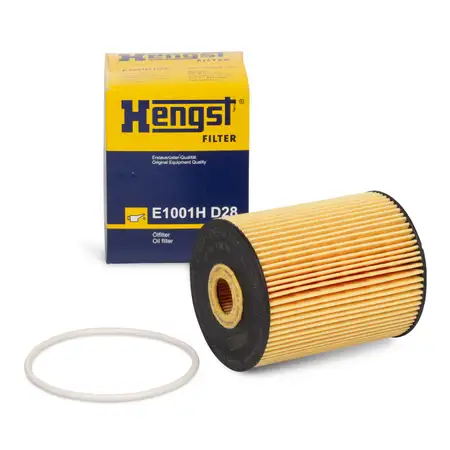 HENGST E1001HD28 &Ouml;lfilter f&uuml;r AUDI FORD JEEP MERCEDES PORSCHE SKODA VOLVO VW