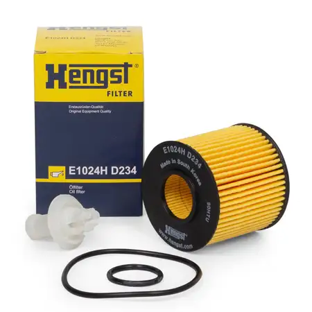 HENGST E1024HD234 &Ouml;lfilter TOYOTA Auris Corolla IQ RAV 4 Verso S Yaris 1.4 D-4D