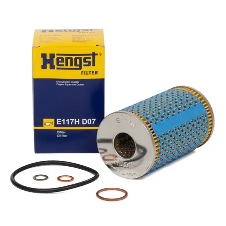 HENGST E117HD07 &Ouml;lfilter MERCEDES /8 W114 W115 W110 W111 W112 W108 W109 W123