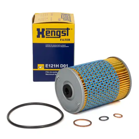 HENGST E121HD01 &Ouml;lfilter f&uuml;r MERCEDES /8 W114 W111 W460 W463 W116 W126 W123 uvm.