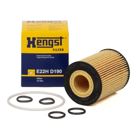 HENGST E22HD190 &Ouml;lfilter OPEL Astra H J Corsa D Mokka / X Zafira B 1.7 CDTI